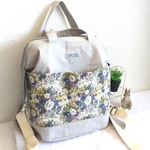 【シリーズ】ガバッと広がる☆ワイヤーリュック【お花・YUWA2】