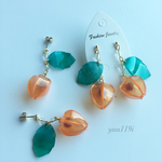 ＊透ける鬼灯のピアス&イヤリング＊