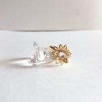 gold flower ring