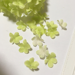 花びら30枚1セット  クリームグリーン