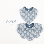 リバーシブルスタイ《ラフランス&デニム風》