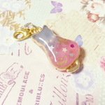 ゆめかわいいネコ♡キラキラチャーム