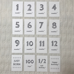 再販 月齢ステッカー