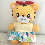 はなちゃんワンピース ブルーちょうちょ パンツセット