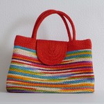 【GWsale30%OFF】クールトラッドカゴバッグ【赤】