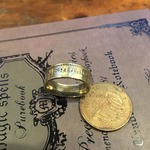 kuusama様　特注品 　コインリング　COINRING カジノコイン freedom 12号