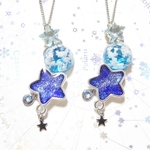☆蒼空と星の流星ネックレス☆