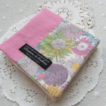 リバティ*Small Susanna*ピンク20*20センチ 6重ガーゼハンカチ