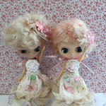 プチブライス ☆  パステルリボンワンピース