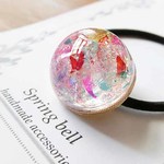 【夏物処分】crushed candy ヘアゴム　レジン