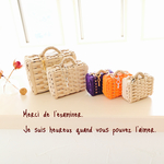 お客様ご依頼商品です‎٭¨̮ minimini trunk  8.5cm 6.5cm 4.5cm set 