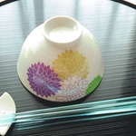 【再販】 京の華♡ ご飯茶碗(パープル1個)