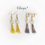 秋色＊タッセルピアス/イヤリング