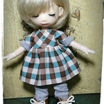No.４８ B　オビツ１１☆ワンピ&レギンス