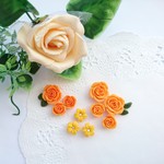 【薔薇パーツ＊《オレンジ》】