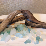 シーグラス＆流木set