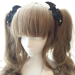 【Y様専用】コウモリヘアクリップ2点セット