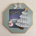 トールペイント クリスマス壁飾り