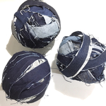 デニムジーンズリボンヤーン 300g