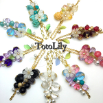 フラワーバッグチャーム