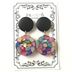 【再販】秋冬カラー カラフルピアス／イヤリング