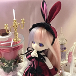 ツインバニードレス（赤＆ピンク黒系）