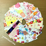 ミニ封筒(ポチ袋)横型・花柄アソート