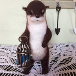 子カワウソ