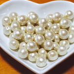 <20粒> 国産コットンパール 10㎜玉 キスカ