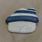 ＜再販＞「おうちくまさん」ブローチ