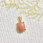 K14GF　ピンクオパールのネックレストップ