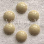A216 beige simple カボション (6個)A216