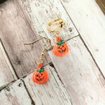 ヴィンテージ★ “Jack-o'- Lantern” のイヤリング＆ピアス