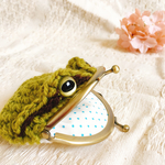 あまがえるのがまぐち　抹茶【受注生産】