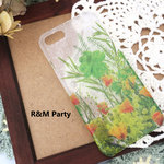 四つ葉のクローバー柄スマホケースiPhoneSE/Phone12/iPhone11/iPhone11Pro/iPhoneXR/iPhone12mini/iPhone12ProMax