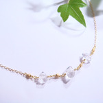 再販【crystals】結晶・ネックレス［ダブルポイントクォーツ］