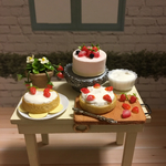 摘みたていちごのケーキ作り♡メイキング