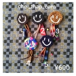 ☆ニコちゃんブローチ　④カラフル☆sayyuku様オーダー