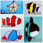 setsu193様ご依頼品🐠お魚さんステンドグラス