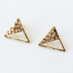 simple　triangle　ピアス／イヤリング