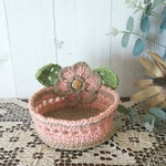 ＊flower&leaf 小物入れ＊