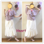 バージョンアップ⤴️⤴️一周の素晴らしいフリルフリルブラウス💖前から横から後ろから、どこから見ても美しい〜❣️❣️デートに❤️