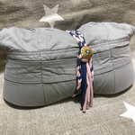   ズパゲッティ 抱っこ紐 収納ベルト☆ デニム×ピンク