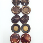 ☆再登場☆ 23～25ｍｍ◇10個入◇　♡再販３♡　ブラウン　ペアアソート秋冬ボタン