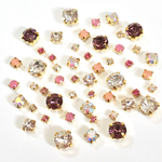 石座付きラインストーン 006