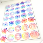 再再再販！送料無料！レジン封入シート～魔法陣～