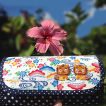 シーサー×紅型 長財布