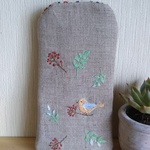 刺繍 メガネ入れ