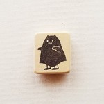 ゴム版はんこ《オバケごっこ》