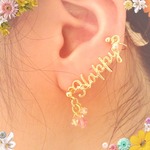 寄り添いピアス   両耳分
